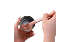 Silikonowa łyżka do karmy dla kota z długą rączką – szpatułka do mokrej karmy